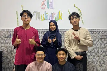 Raya Perantauan, Pelajar Singapura, Maghribi