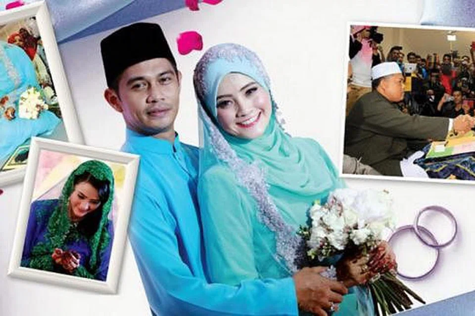 SUAMI ISTERI AKHIRNYA: Hubungan penuh cabaran selama lapan tahun antara dua artis ini - Fizz Fairuz dan Almy Nadia - berakhir dengan mereka bersatu sebagai suami isteri. - Foto METRO ONLINE