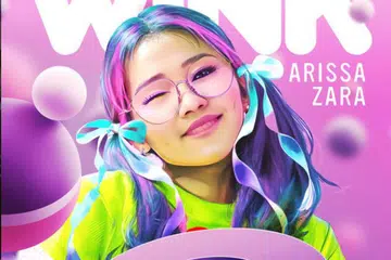 Single pertama Arissa Zara, Wink, berunsur K-Pop dengan rentak rancak dan mudah dijadikan muzik dansa. 