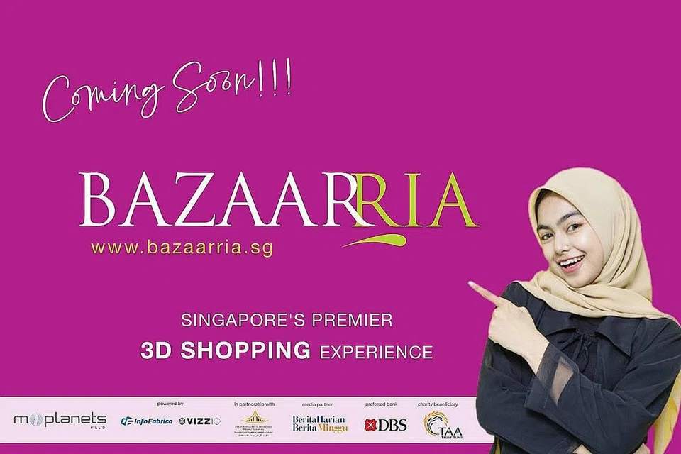 DAYA USAHA BARU: Bagi membantu peniaga Melayu, Timbalan Presiden DPPMS, Encik Abu Bakar membangunkan wadah e-dagang, BazaarRia yang menggunakan kaedah tiga dimensi (3D). - Foto FACEBOOK ABU BAKAR MOHD NOR