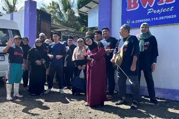 zaky alwie, Banyuwangi, khidmat korban