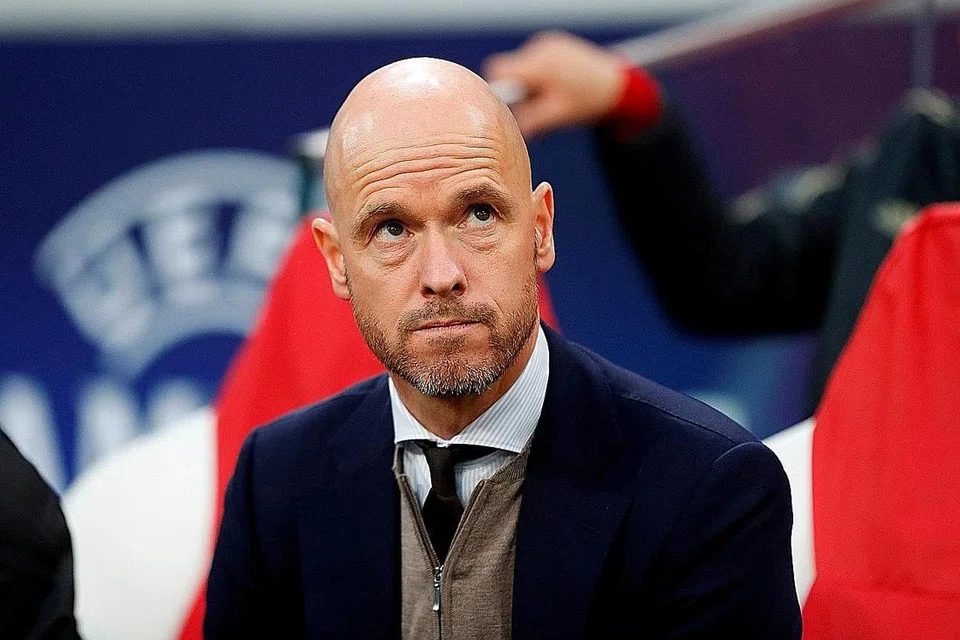TETAP BANGGA: Jurulatih Ajax, Erik ten Hag meluahkan rasa bangga terhadap skuadnya selepas perjalanan 'magis' mereka di Liga Juara-Juara dihentikan dengan cara cukup kejam oleh Tottenham Hotspur, awal pagi semalam. - Foto Reuters