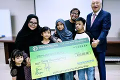 Cabutan Bertuah Sheng Siong, Hari Raya, pasar raya.