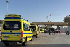 rafah crossing, gaza, humanitarian aid