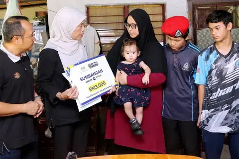 fru, nahas, lori batu, keluarga Allahyarham