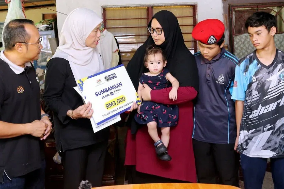 fru, nahas, lori batu, keluarga Allahyarham