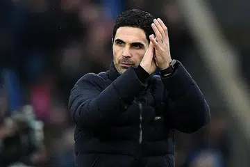 PERLU RAPAT JURANG: Arsenal telah memperbaiki prestasi sejak beberapa minggu lalu di bawah pimpinan pengurus baru asal Sepanyol, Mikel Arteta. - Foto AFP