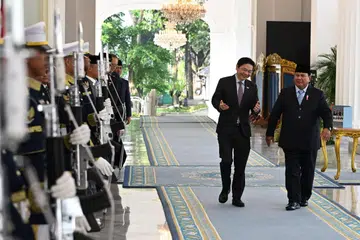 Singapura, Indonesia, Lawrence Wong, Prabowo Subianto