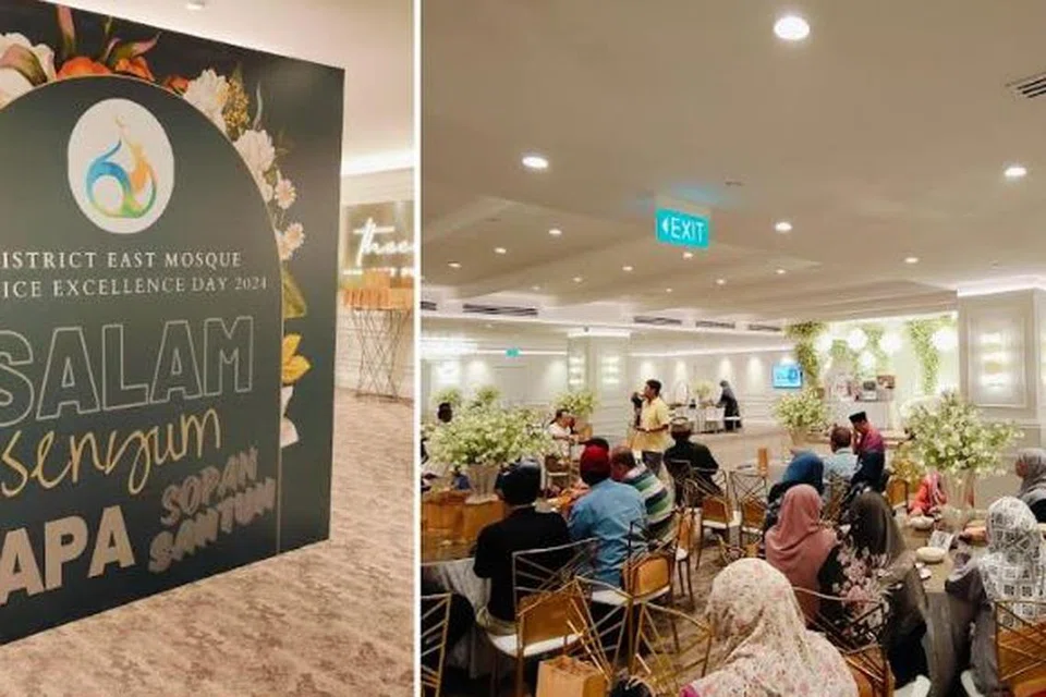 Petugas barisan hadapan, kakitangan estet dan noja berkumpul bagi meraikan hari penghargaan dan latihan kecemerlangan perkhidmatan khusus.