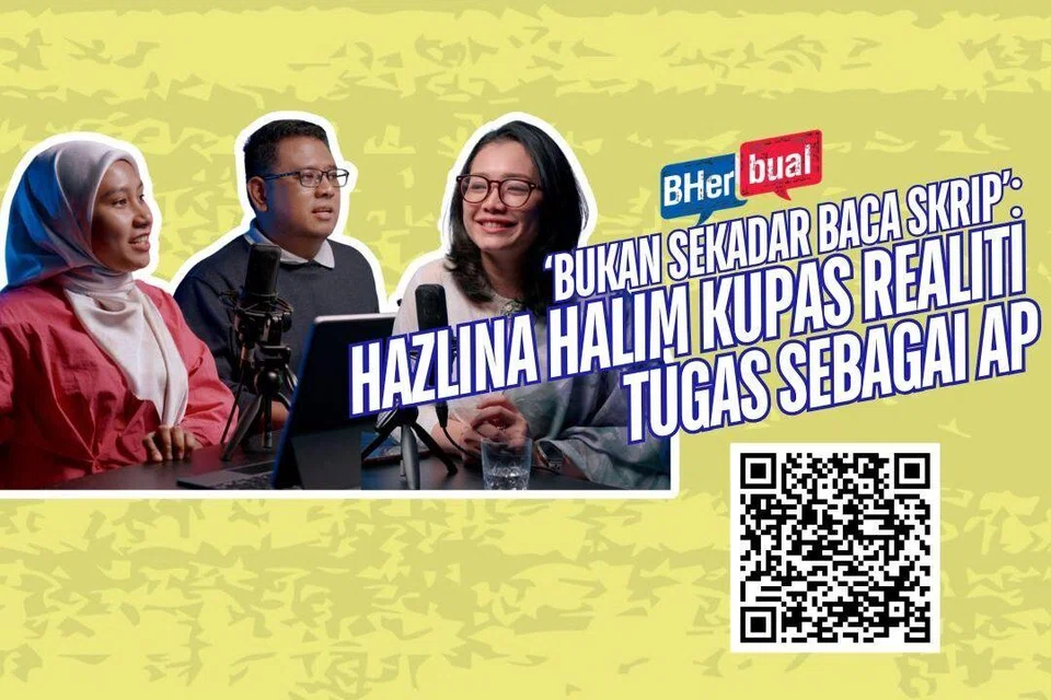 Imbas Kod QR untuk dengar podcast.
