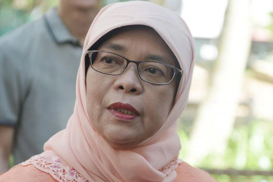 Cik Halimah Yacob, Speaker Parlimen yang juga Anggota Parlimen (AP) GRC Marsiling-Yew Tee.