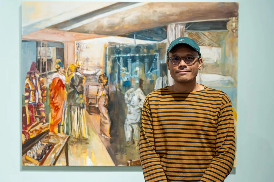 Hilmi Johandi merupakan antara lima pelukis Melayu yang terlibat dalam pameran yang diadakan sempena sambutan SG60. 