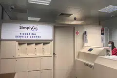 GANTI JENAMA: Pusat perkhidmatan pelanggan Transit Link yang terletak di pusat pertukaran bas atau stesen MRT kini ditukar kepada Pusat Perkhidmatan Tiket SimplyGo bagi urusan berkait tiket.