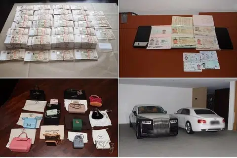 DIRAMPAS: Wang Junjie tidak lagi dibenarkan menyediakan khidmat kesetiausahaan korporat untuk entiti perniagaan kerana terlibat dalam kes pengubahan wang haram yang bernilai sekurang-kurangnya $2.8 bilion. Dalam kes itu, wang tunai dan aset bernilai telah dirampas polis menjadikannya kes pengubahan wang haram terbesar di Singapura.