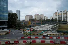 Satu jalan raya baru dibina antara North Buona Vista Drive dan Commonwealth Avenue, pada 5 Februari.