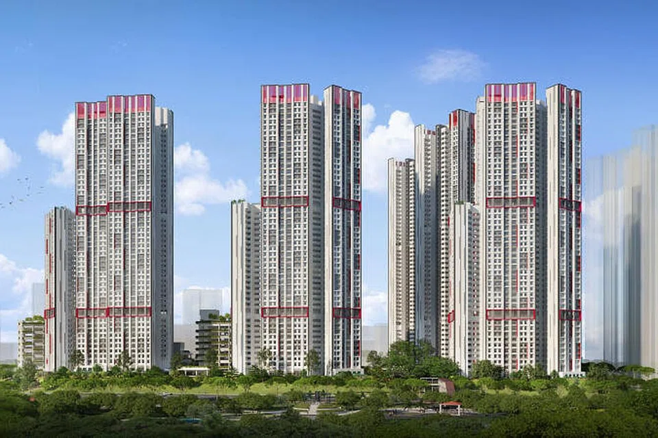 Bukit Merah Ridge menawarkan 1,669 flat tiga bilik dan empat bilik di lima blok, setinggi 29 hingga 48 tingkat. 