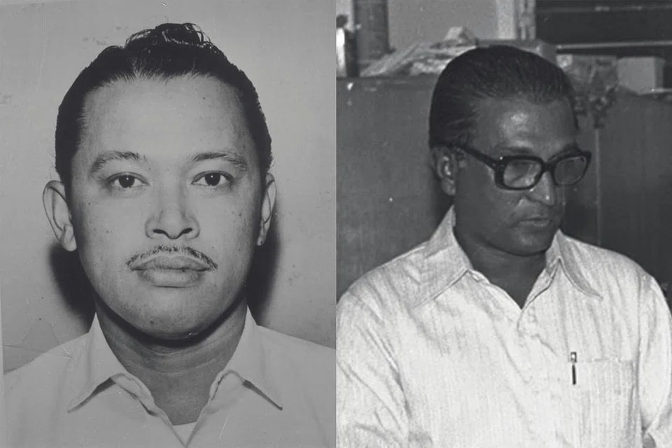 Encik Othman Wok dan Encik Mohammed Kassim Abdul Jabbar.