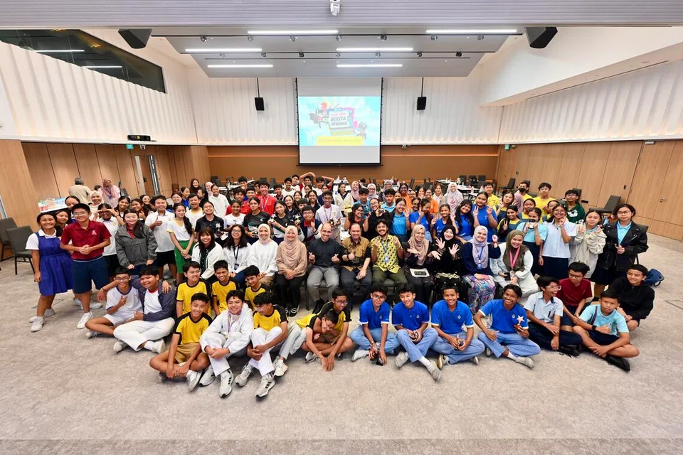 Seramai 86 pelajar yang mewakili 19 sekolah menengah menghadiri Kem Wartawan Muda Gen G 2026 selama dua hari pada 2 dan 3 Jun, di Auditorium SPH Media, di Toa Payoh North.