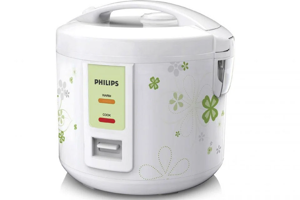ANTARA PRODUK YANG BOLEH DIMENANGI: Periuk nasi Philips (atas), pembakar roti Philips, seterika EasySpeed Philips dan jam radio dengan cermin Philips. - Foto PHILIPS