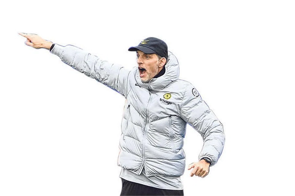 PEMAIN LEBIH BERSEMANGAT DI ERA BARU?: Para pemain Manchester United mungkin lebih bertekad menunjukkan bahawa prestasi United yang mengecewakan disebabkan 'kelemahan' Solskjaer daripada kekurangan mereka. Tapi tugas mereka bukan mudah...mereka hadapi pasukan pimpinan Thomas Tuchel (atas), Chelsea, pendahulu liga dan juara Liga Juara-Juara. - Foto EPA-EFE/REUTERS