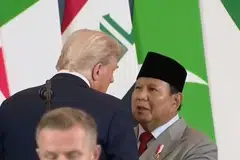 Menteri Luar Indonesia, rakaman Prabowo-Trump 