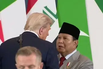 Menteri Luar Indonesia, rakaman Prabowo-Trump 
