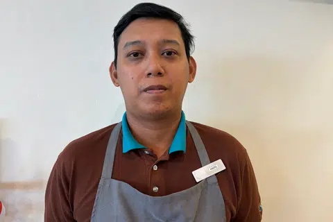 Penyelia Shell Kuala Lumpur, Encik Muhammad Haziq Mohd Yusoff.