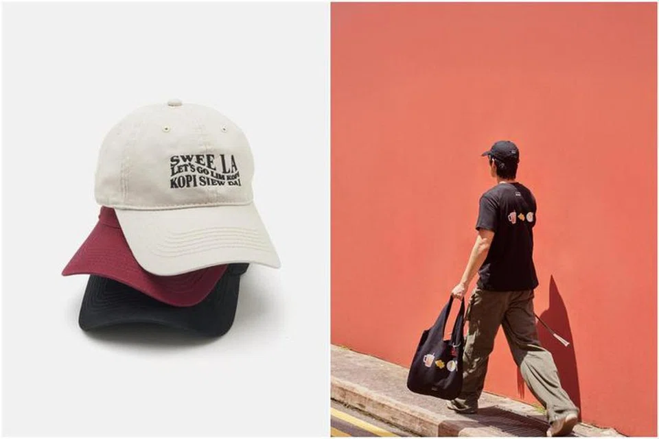 Jika anda gemar gaya santai dengan sentuhan jenaka, topi sulaman Pazzion x Killiney Lim Kopi ($29), tersedia dalam tiga warna dengan frasa, ‘Singlish’ ikonik ‘swee la’, ‘let’s go lim kopi’ dan ‘kopi siew dai’.