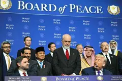 Presiden Amerika Syarikat, Donald Trump, mesyuarat sulung Lembaga Keamanan, Board of Peace, Gaza, Presiden Indonesia, Encik Prabowo Subianto, Timbalan Komander, Pasukan Penstabilan Antarabangsa (ISF)