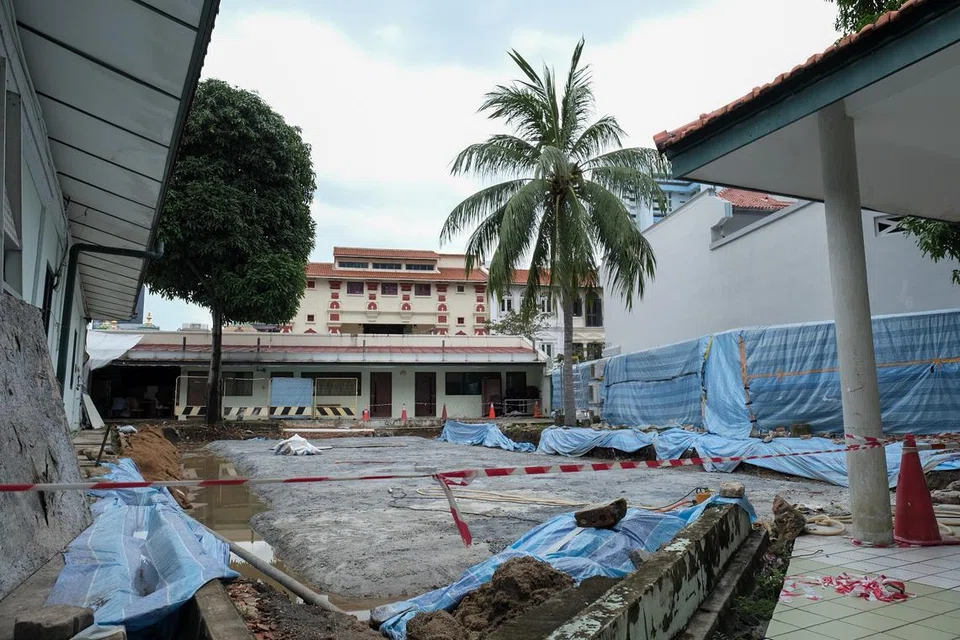 PROSES PENINGKATAN: Kerja naik taraf ini dijangka siap pada akhir tahun 2023  ini. 
