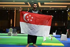 CALON OLAHRAGAWAN: Johan dunia pencak silat, Sheik Farhan Sheik Allau’ddin, antara calon finalis anugerah kali ini.