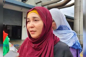 REDA DENGAN PEMERGIAN SUAMI: Isteri Allahyarham Badrul Muhayat, Norhayati Zulkapli, menganggap enam bulan bersama sebagai suami isteri adalah yang paling disyukuri dek kebahagiaan yang dirasakan.