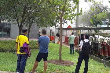 PUSAT DIJILAT API: Kebakaran di pusat kecantikan, kecergasan dan gaya hidup sihat Jean Yip Loft di Chinatown menyebabkan isi kandungan di pusat tersebut musnah dan ia kini ditutup untuk proses pembersihan. - Foto STOMP