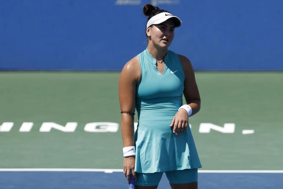 DISUNTIK SEMANGAT BARU: Sungguhpun dibelenggu kecederaan dan isu kesihatan mental, Bianca Andreescu, berasa lebih yakin dengan peluangnya pada musim ini.
