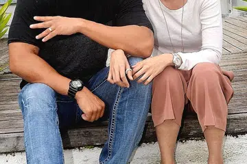 SUAMI TAKUT ISTERI: Jeff Catz menjayakan watak sebagai Sulaiman yang berkahwin buat kali kedua dengan Nina (lakonan Adlina Adil) yang tiada sifat keibuan. - Foto KHALID BABA