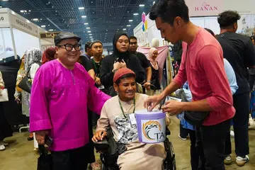 tabung amal aidilfitri, sinaran hati 2024, cef mel