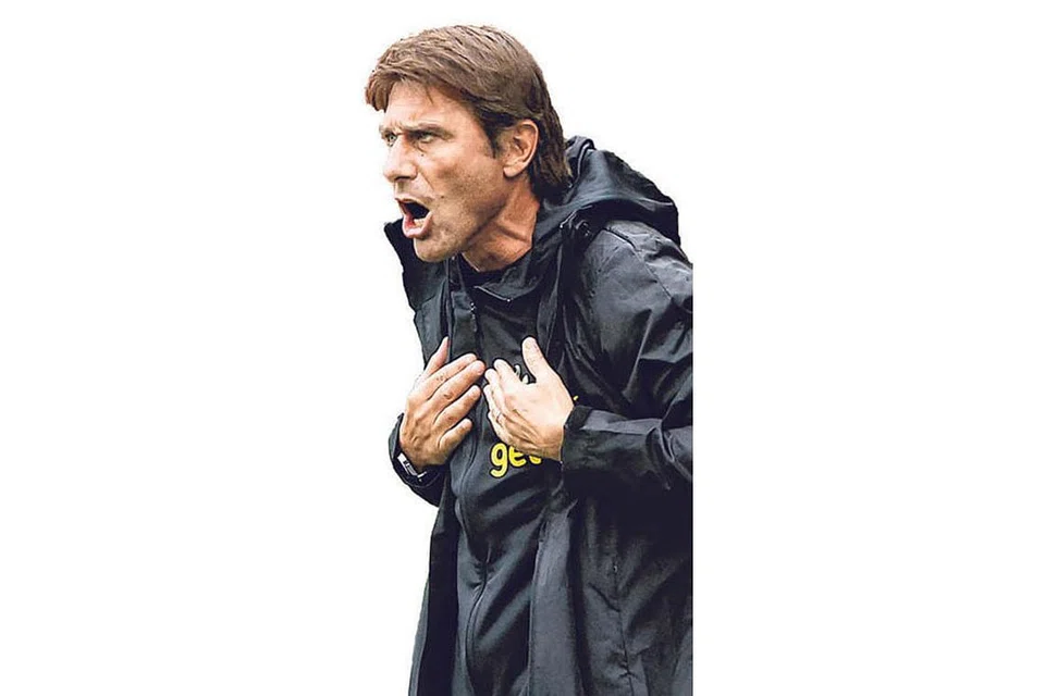 CONTE: Pengurus dari Italy itu jelas lebih berpuas hati dengan fokus permainan pasukannya menentang Southampton dalam perlawanan pembukaan. - REUTERS