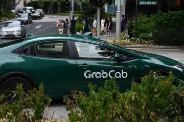 grab, tambang, 50 sen, naik