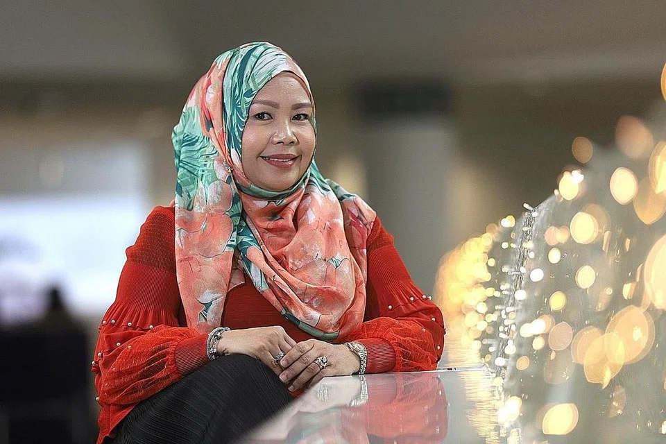  Cik Sabariah Ramilan, Ketua, Audiens Melayu & Eaglevision, Mediacorp - Foto BM oleh MARCELLIN LOPEZ
