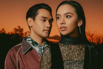 GANDINGAN SERASI: Afgan (kiri) mengambil keputusan menggali semula lagu yang diciptanya tiga tahun lalu tentang kesedihan pasangan yang bakal berpisah dan menetapkan rakan duet lagu itu ialah Lyodra.