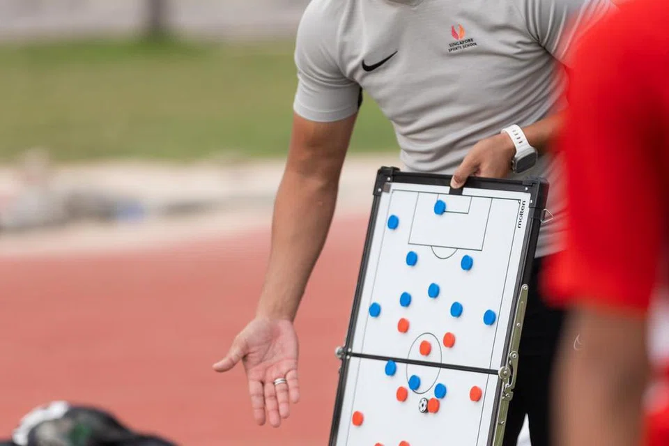 PUPUK NILAI DISIPLIN: Isa Halim membimbing Sekolah Sukan Singapura memenangi pertandingan Divisyen B Sukan Sekolah Kebangsaan, JSSL 7s, Liga U-15 Pusat Kecemerlangan Persatuan Bola Sepak Singapura (FAS) dan Liga Juara-Juara Belia Puma U-14 dan U-16 pada 2023.