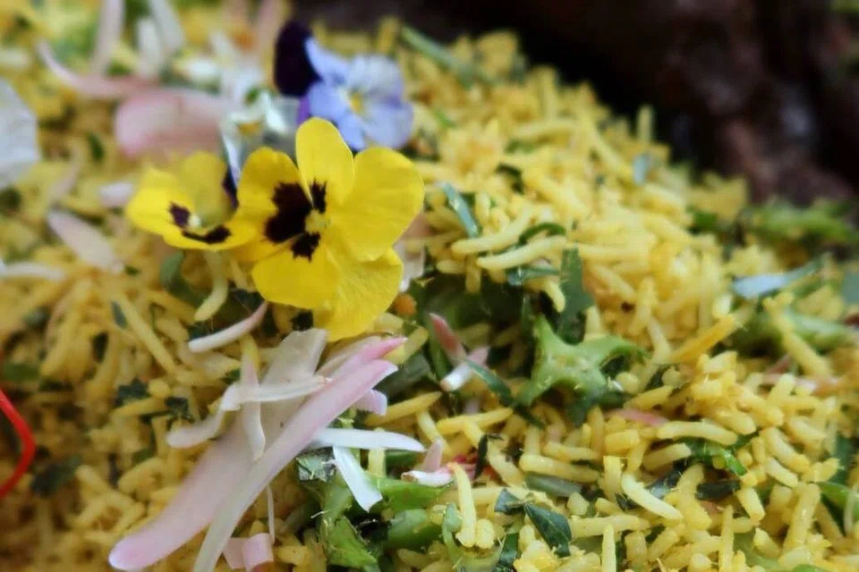 cita rasa Melayu, masakan Nusantara, Nasi Ulam, Cuba
