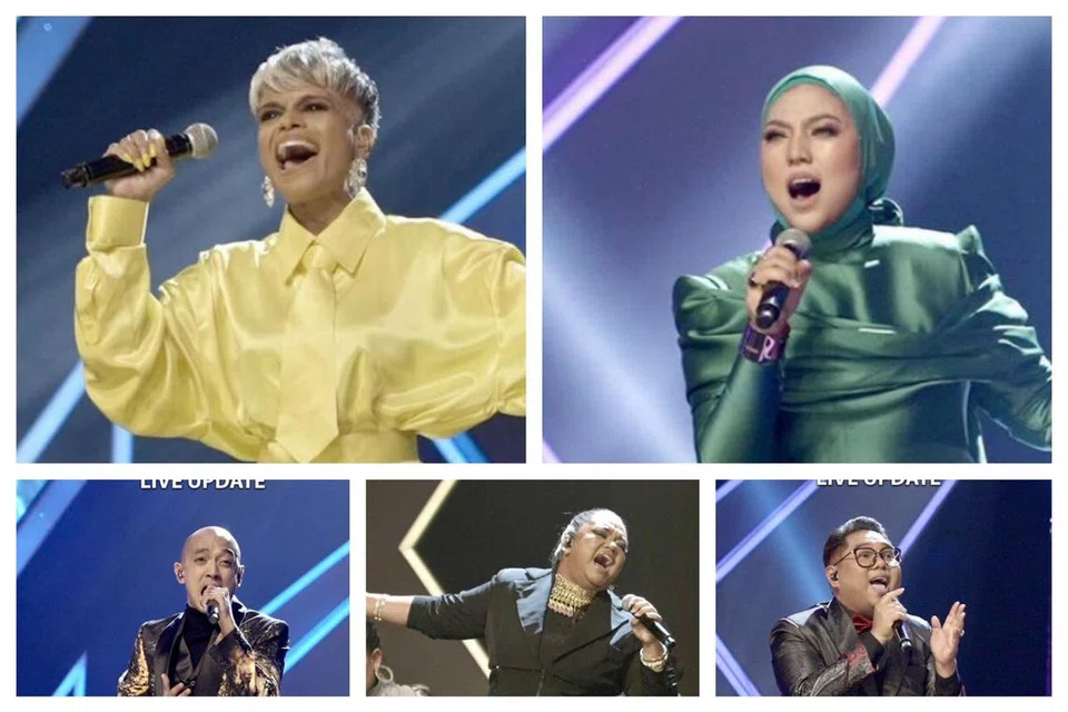LIMA PESERTA 'TOP 5' KONSERT MINGGU PERTAMA GV9 - Foto-foto ASTRO GEMPAK