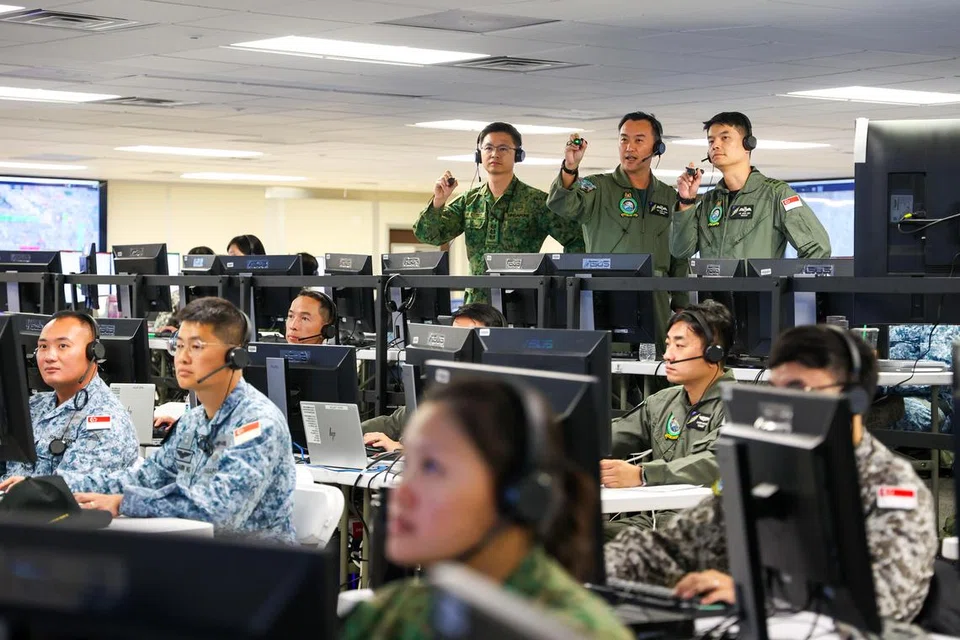 Singapura, RSAF, SAF, latihan, Idaho, Amerika Syarikat, USA