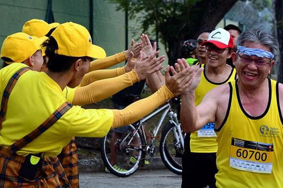 SOKONGAN MASYARAKAT: Larian Reben Kuning antara projek menyokong usaha membantu bekas banduan diberi peluang kedua dalam kehidupan mereka. - Foto fail YELLOW RIBBON PROJECT