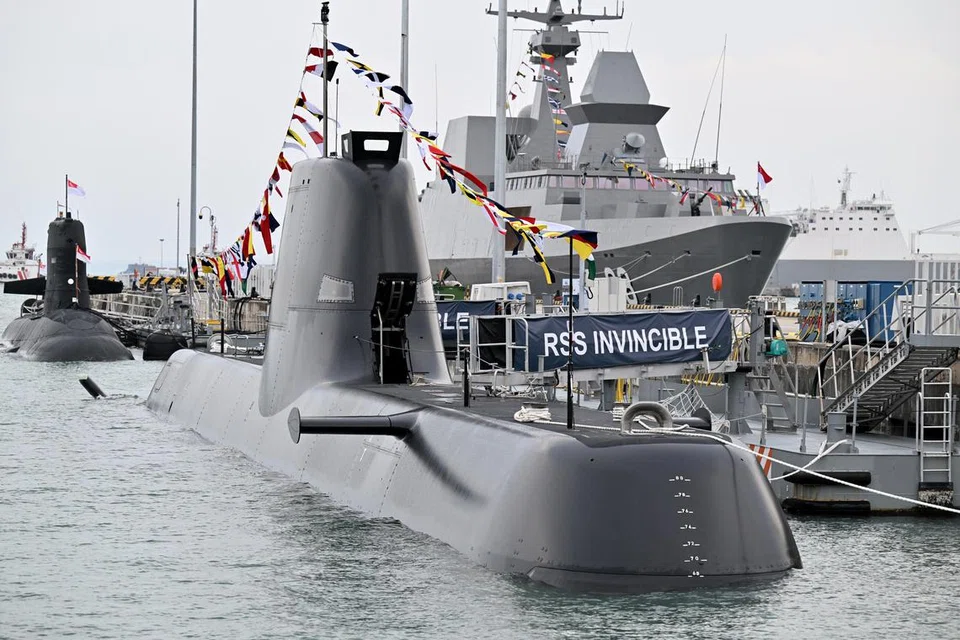Singapore, Singapura, Mindef, submarine, kapal selam, Invincible
