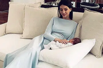 DICERAI TALAK TIGA: Cik Rihana Oksana Gorbaenko menegaskan anak beliau, Leon, merupakan hasil perkahwinan dengan Sultan Kelantan, Sultan Muhammad V. - Foto INSTAGRAM / RIHANA OKSANA PETRA, AFP