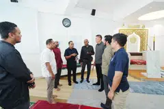 Pertapis, Zhulkarnain, lawatan