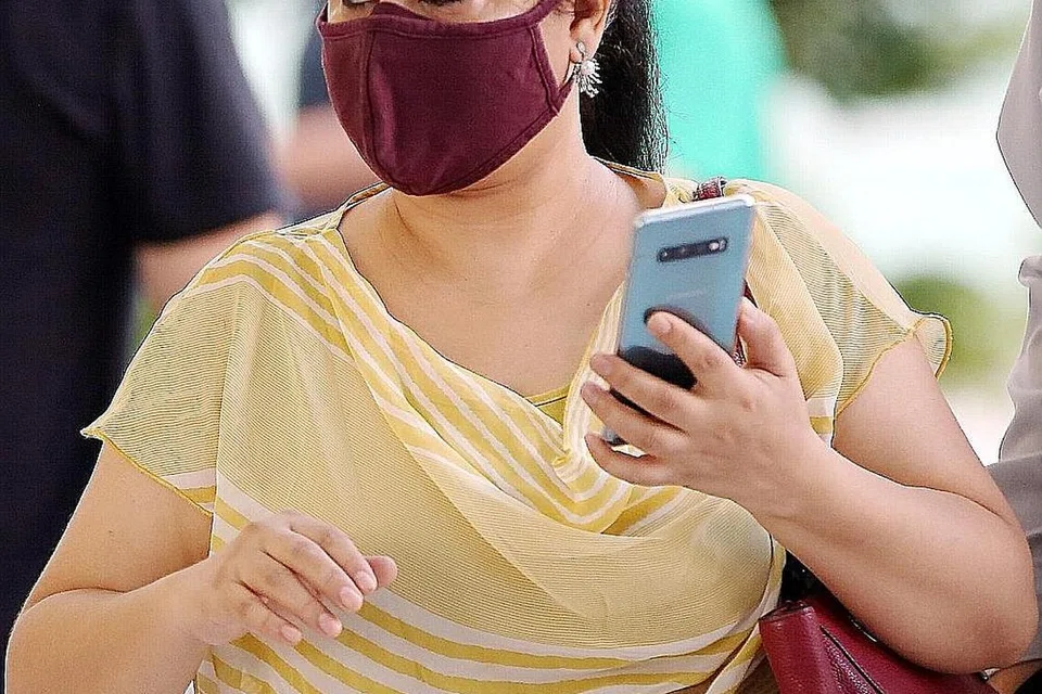 DIPENJARA 21 BULAN: Farha Tehseen didapati bersalah mengasari pembantu rumahnya, Cik Amandeep Kaur. - Foto BH oleh WONG KWAI CHOW