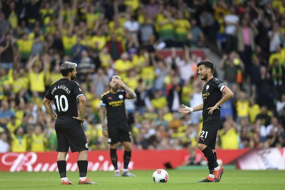 Gandingan EPL paling banyak jaringkan gol: 29 GOL: David Silva (kanan) dan Sergio Aguero (kiri) - Manchester City.